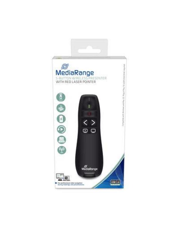 PRESENTER/POINTER WRL/MROS220 MEDIARANGE