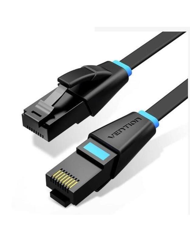 PATCH CABLE CAT.6 UTP/3M BLACK IBJBI VENTION