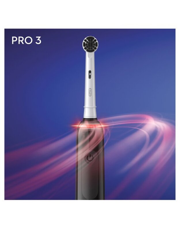 Elektrinis dantų šepetukas ORAL-B PRO3 3000 D505.513.3, juodas 1