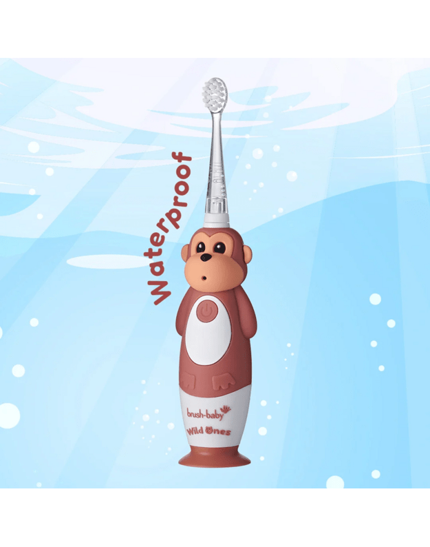 Elektrinis dantų šepetukas Brush baby WILDONES MONKEY 5