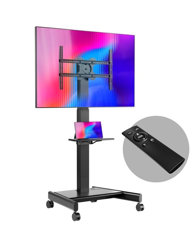 TV SET ACC MOBILE STAND/43-75 /BLACK TS1552E-B ONKRON