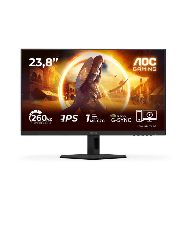 LCD Monitor|AOC|23.8  |1920 x 1080 pixels|Full HD|Native aspect ratio 16:9|LED|Flat|24G4ZRE