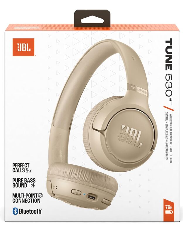 JBL Tune 530BT Beige 8