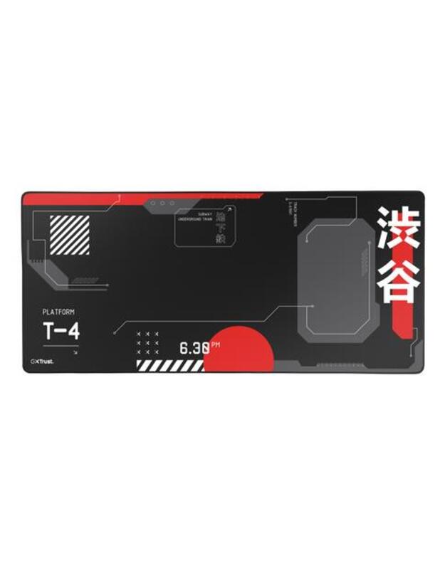 MOUSE PAD GXT759W XXL/RED/BLACK 25716 TRUST