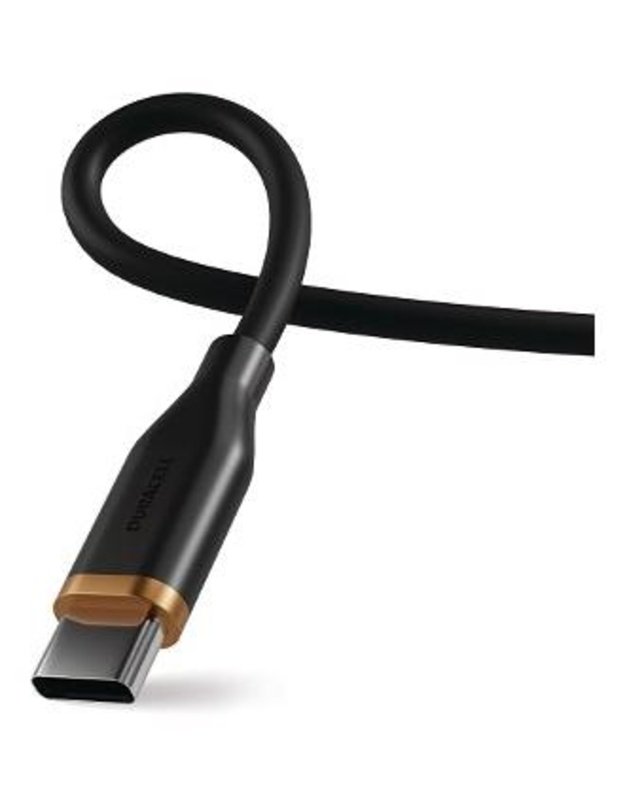 Kabelis Duracell USB-C – USB-C, 2 m (DRU8020A)