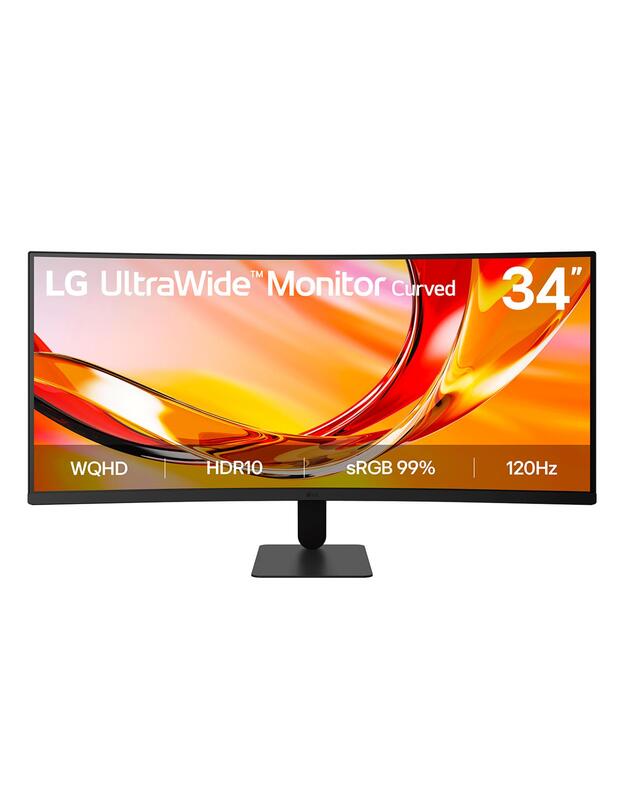 LCD Monitor|LG|34  |3440 x 1440 pixels|UltraWide Quad HD|Native aspect ratio 21:9|LCD|Curved|34U601B-B