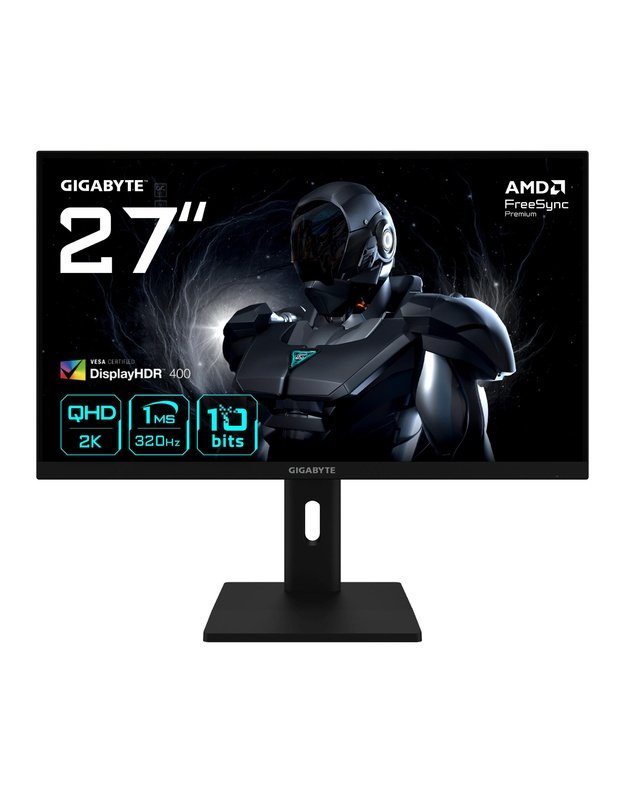 LCD Monitor|GIGABYTE|27  |2560 x 1440 pixels|Quad HD|Native aspect ratio 16:9|LED|Flat|G27Q3EK