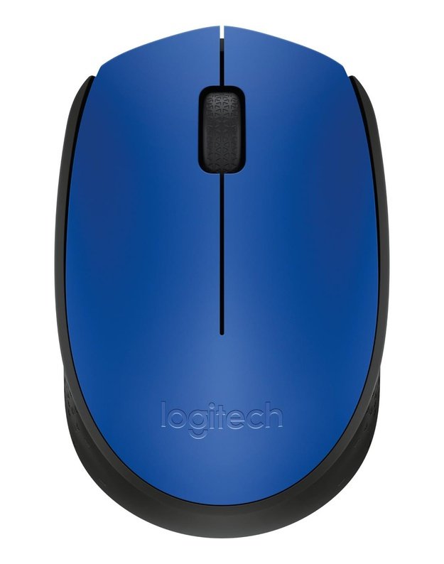 MOUSE USB OPTICAL WRL M171/BLUE 910-004640 LOGITECH