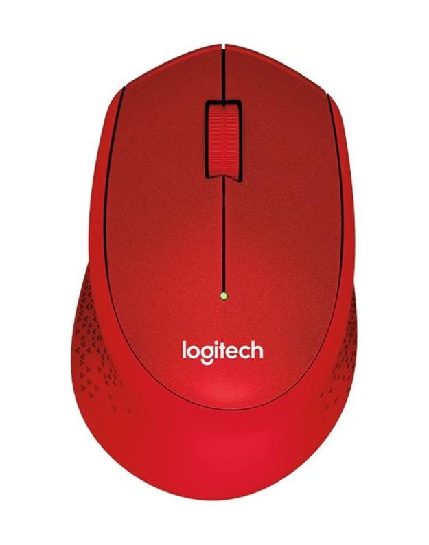 MOUSE USB OPTICAL WRL M330/SILENT RED 910-004911 LOGITECH