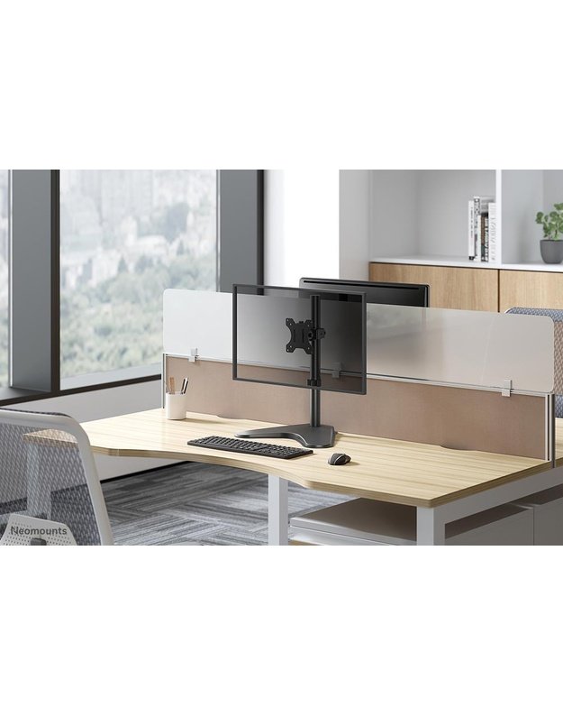 Monitoriaus stalo stovas Neomounts 10–32", juodas (FPMA-D550SBLACK)