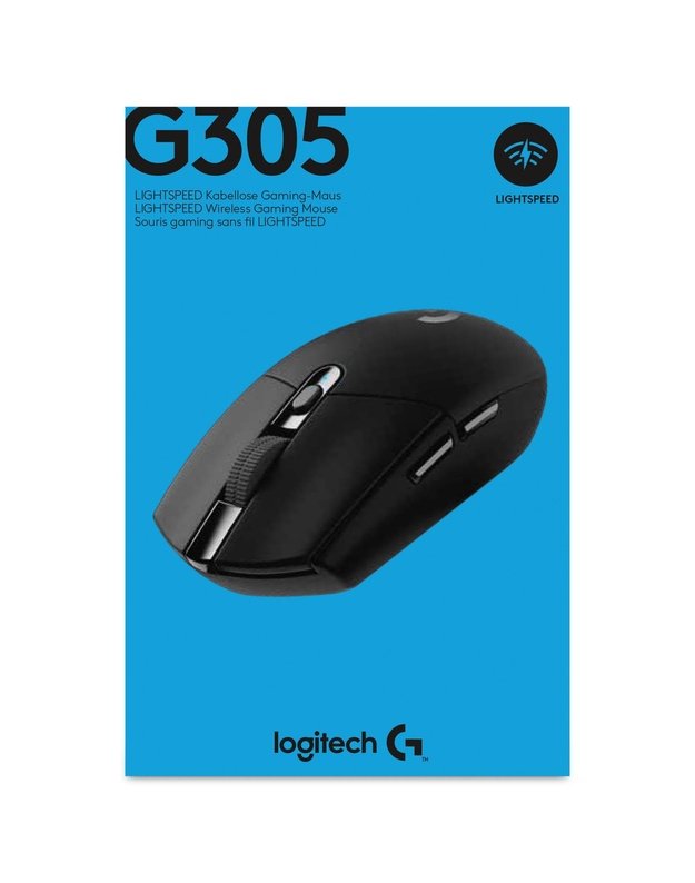 MOUSE USB OPTICAL WRL G305/LIGHTSPEED 910-005282 LOGITECH