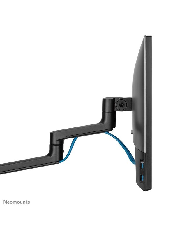 Dviejų monitorių stalo laikiklis Neomounts 17–27", juodas (DS60-425BL2)