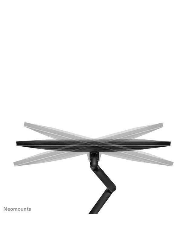 Dviejų monitorių stalo laikiklis Neomounts 17–27", juodas (DS60-425BL2)