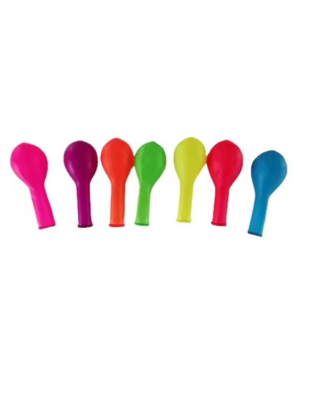 Glow Neon Colors balionų rinkinys (100 vnt) 4