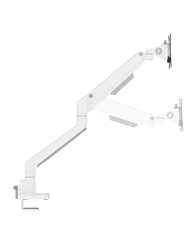 Stalinis laikiklis dviem monitoriams Neomounts 17–32", baltas (DS70-250WH2)