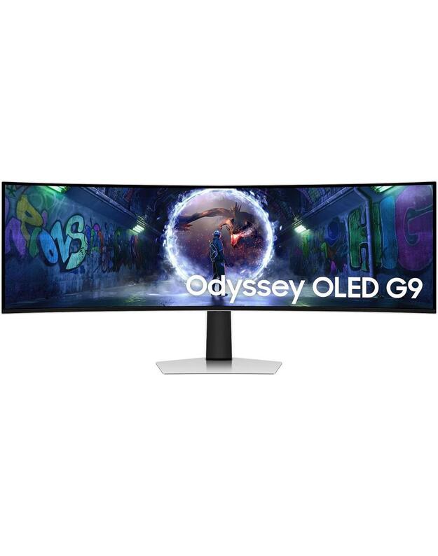Monitor|SAMSUNG|Odyssey G9 G93SD|49 |Gaming/Curved|Panel OLED|5120x1440|32:9|240 Hz|0.03 ms|Colour White|LS49DG934SUXEN