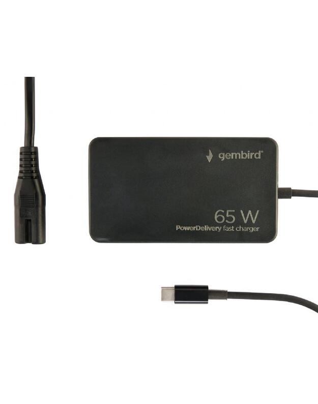 NB ACC AC ADAPTER 65W/NPA-AC-PDQC65-01 GEMBIRD