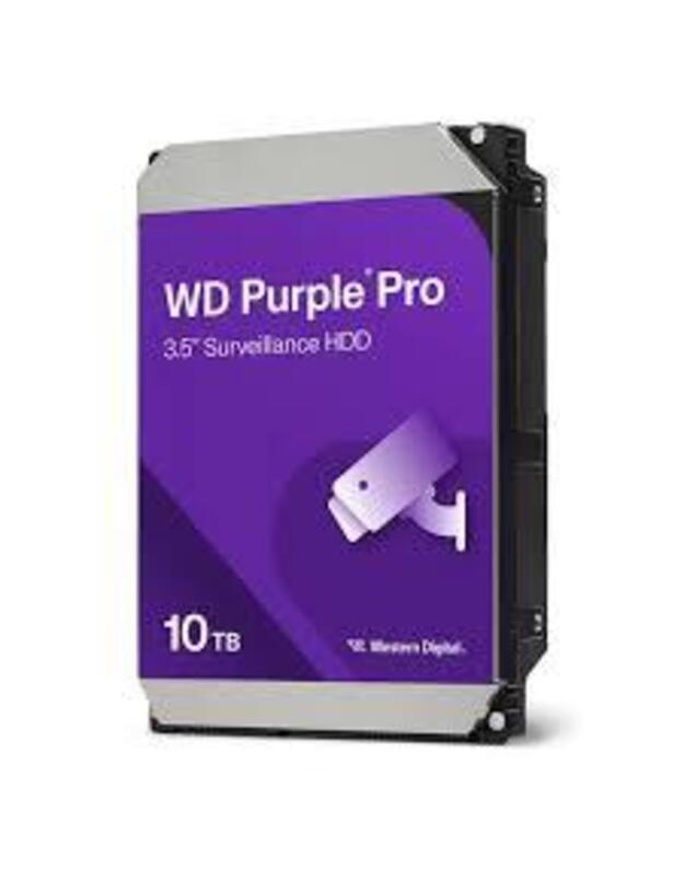 HDD|WESTERN DIGITAL|Purple Pro|10TB|SATA 3.0|512 MB|7200 rpm|3,5 |WD102PURP