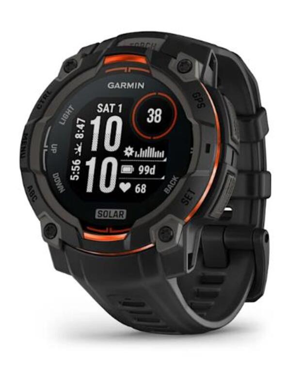 SMARTWATCH INSTINCT 3 SOLAR/BLACK/BLK 010-02934-00 GARMIN