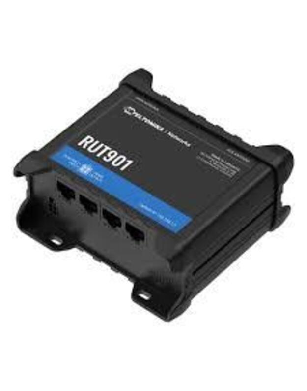 Wireless Router|TELTONIKA|Wireless Router|IEEE 802.11b|IEEE 802.11g|IEEE 802.11n|3x10/100M|LAN \ WAN ports 1|4G|RUT901