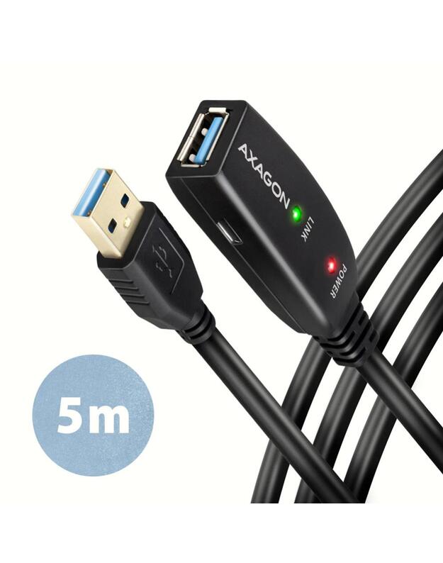 CABLE USB3.2 A-M/A-F ACTIVE/5M ADR-305 AXAGON