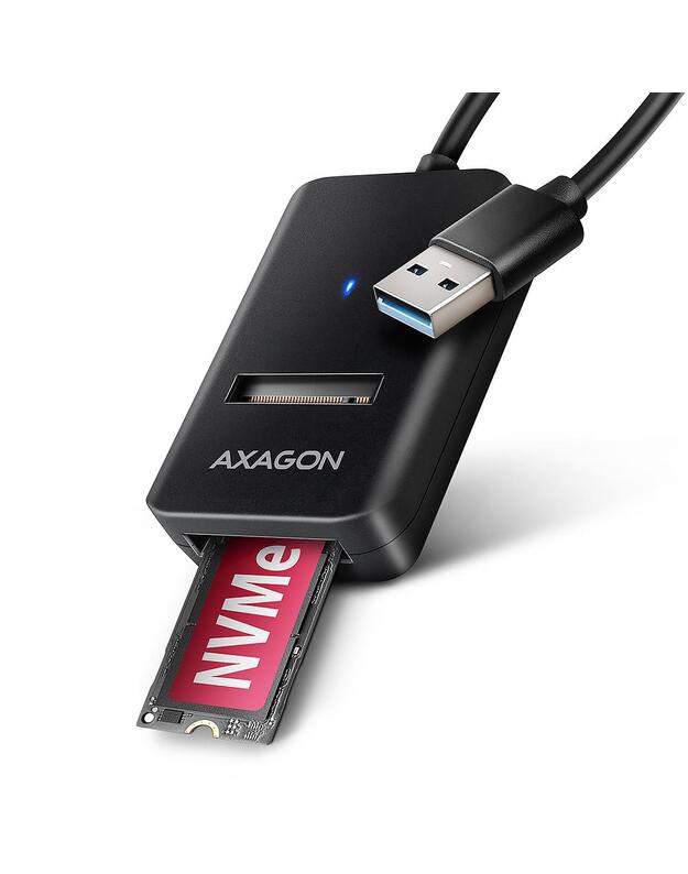 SSD ACC ADAPTER USB3.2/M.2/10GBPS 0.1M ADM2-AM AXAGON
