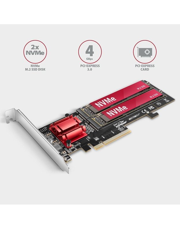 SSD ACC I/O CONTROLLER/PCEM2-ND AXAGON