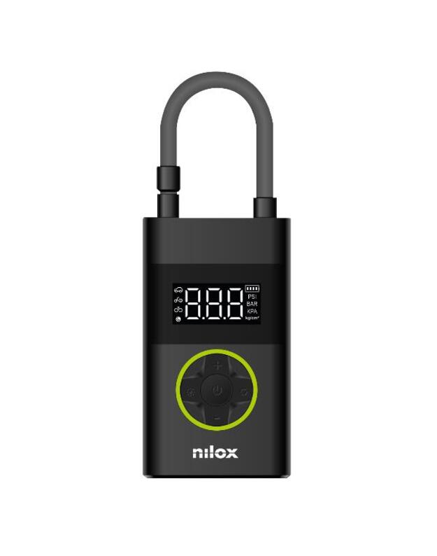 Портативный электрический воздушный насос NILOX Mini, черный