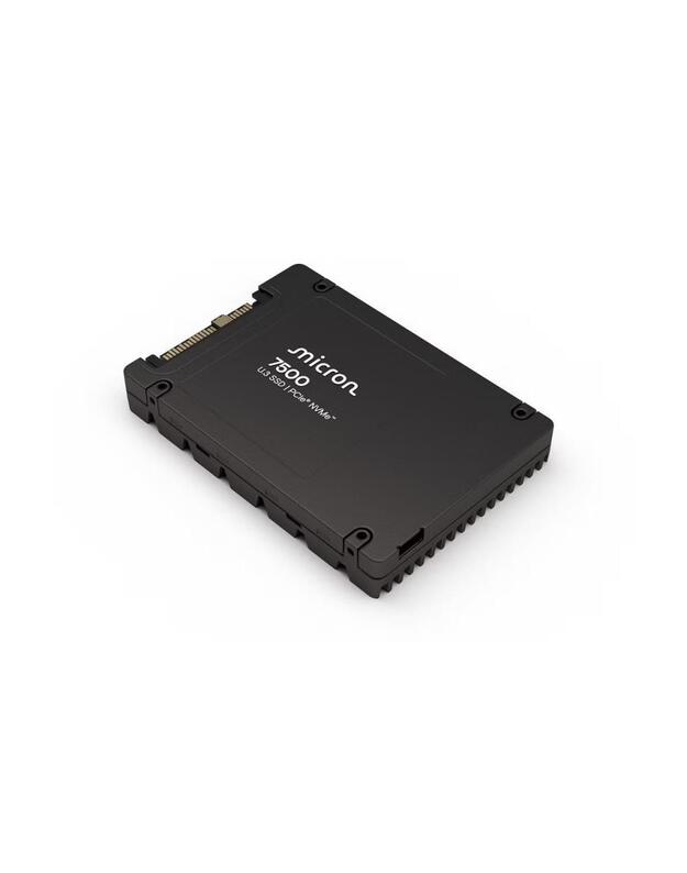 SSD|MICRON|SSD series 7500 MAX|1.6TB|PCIe Gen4|NVMe|NAND flash technology 3D NAND|Write speed 2700 MBytes/sec|Read speed 6800 MBytes/sec|Form Factor U.3|TBW 4380 TB|MTBF 2000000 hours|MTFDKCC1T6TGQ-1BK1DABYYR