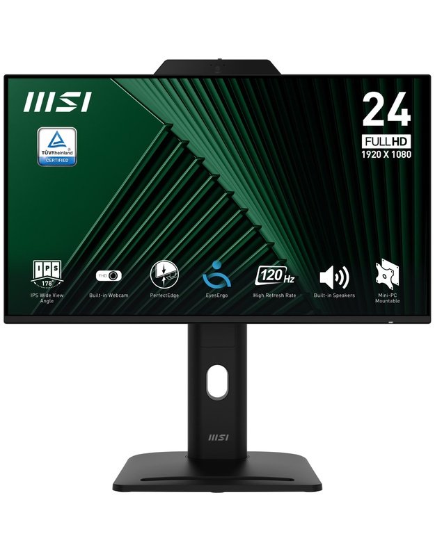 LCD Monitor|MSI|PRO MP242PMG|23.8 |Business|Panel IPS|1920x1080|16:9|120 Hz|1 ms|Speakers|PROMP242PMG