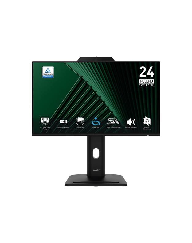 LCD Monitor|MSI|PRO MP242PMG|23.8 |Business|Panel IPS|1920x1080|16:9|120 Hz|1 ms|Speakers|PROMP242PMG