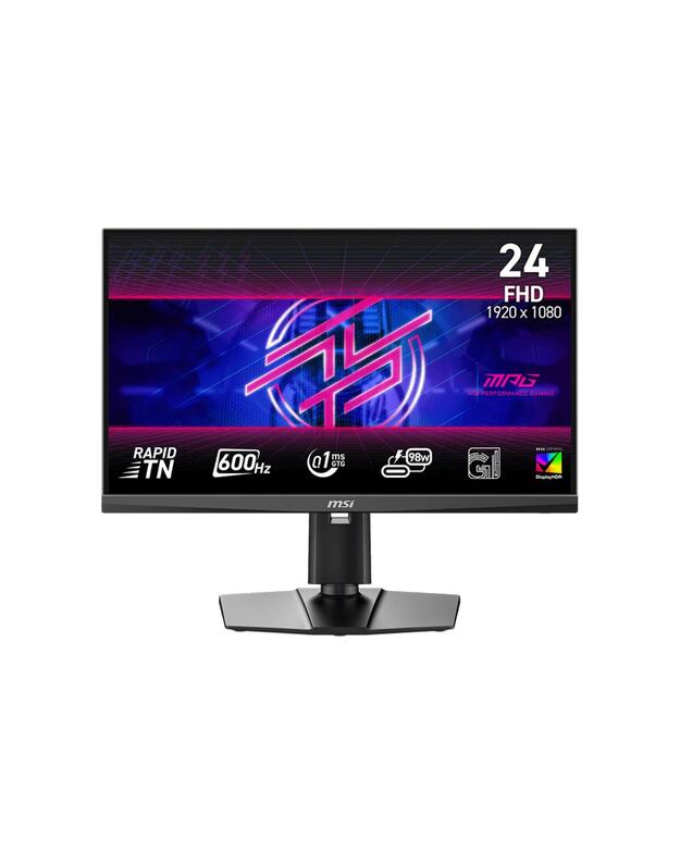 LCD Monitor|MSI|MPG 242R X60N|24.1 |Gaming/USB Hub|Panel TN|1920x1080|16:9|600 Hz|0.1 ms|MPG242RX60N