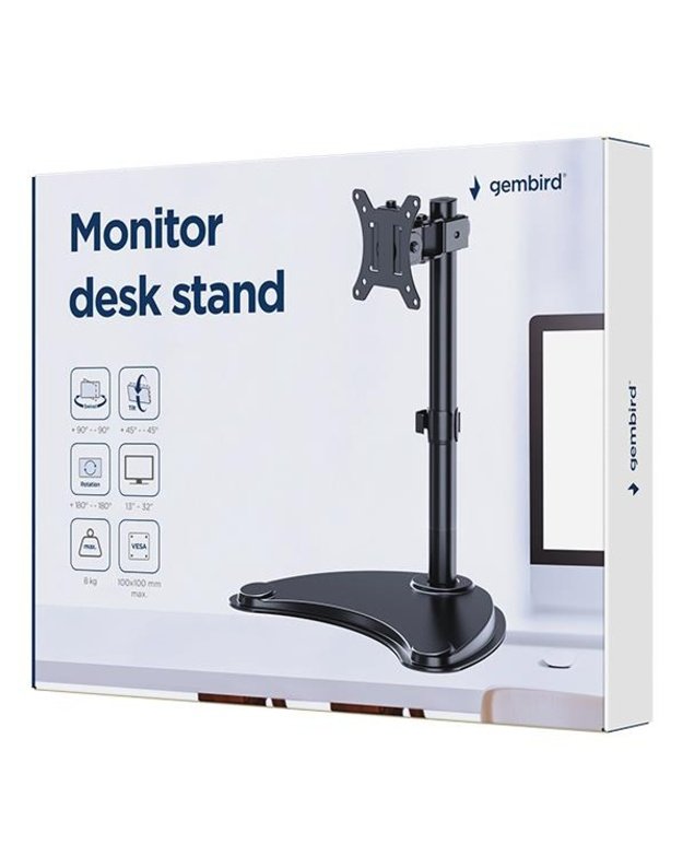 Stalinis monitoriaus laikiklis Gembird 13–32" (MS-D1ST-04)
