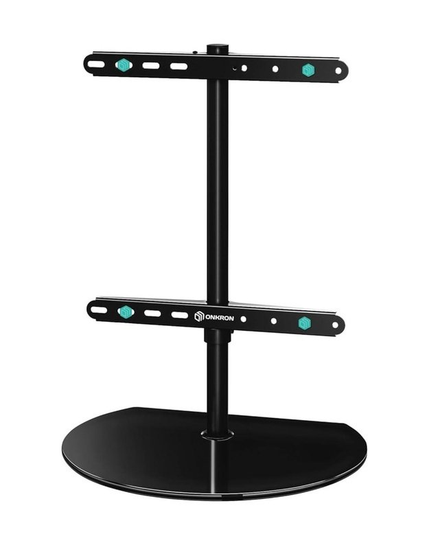 Stalinis televizoriaus stovas Onkron 32–65", juodas (PT2-B)
