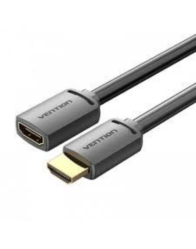 CABLE HDMI MALE/FEMALE 4K/2M BLACK AHCBH VENTION