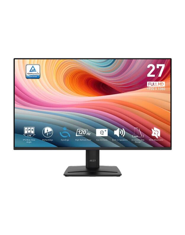 LCD Monitor|MSI|PRO MP275 E2|27 |Business|Panel IPS|1920x1080|16:9|120 ??|1 ms|Speakers|PROMP275E2