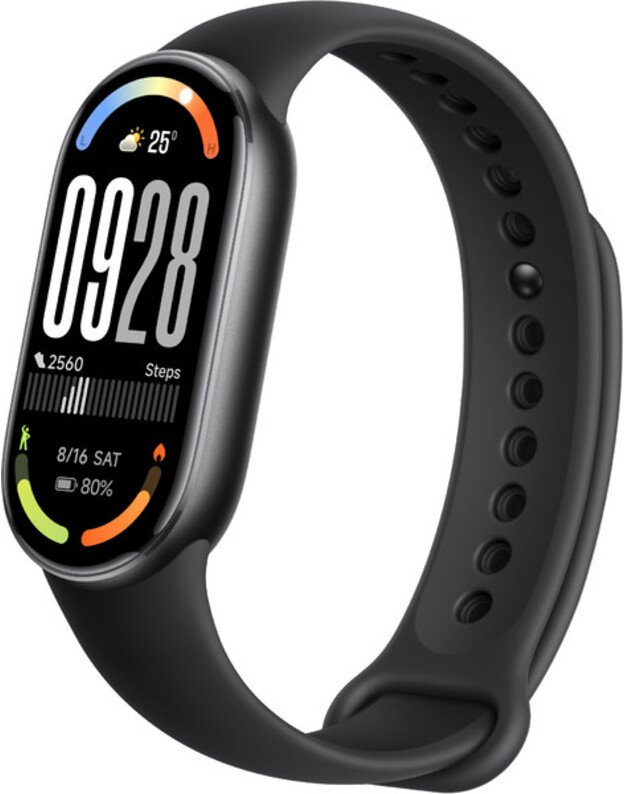Xiaomi Watch Smart Band 10 Midnight Black, juoda 2