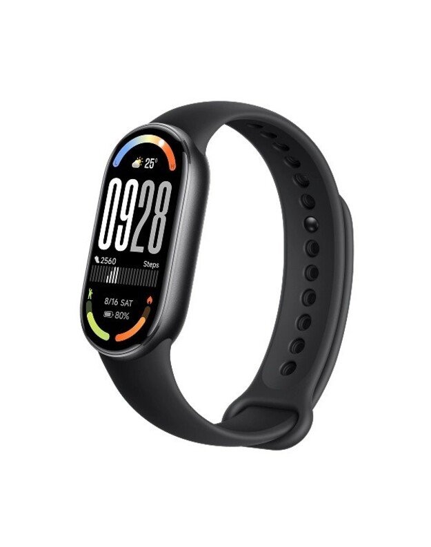 Xiaomi Watch Smart Band 10 Midnight Black, juoda