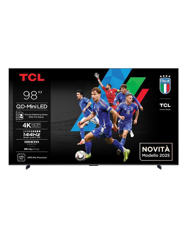 TV Set|TCL|98  |4K Ultra HD|3840 x 2160 pixels|Flat|16:9|QD-Mini LED|98Q6C