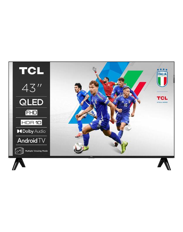 TV Set|TCL|43  |Full HD|1920 x 1080 pixels|Flat|16:9|QLED|43V5C
