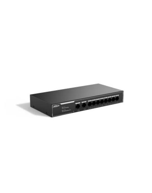 Switch|DAHUA|10-Port Economical Gigabit PoE Switch with 8-Port PoE|Type L2|SG1010LP
