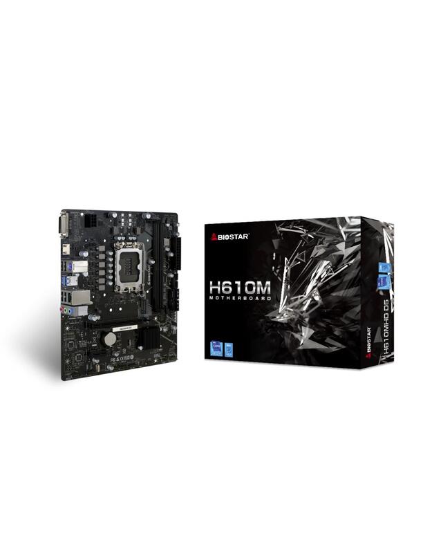 MB H610 S1700 MATX/H610MHD D5 BIOSTAR