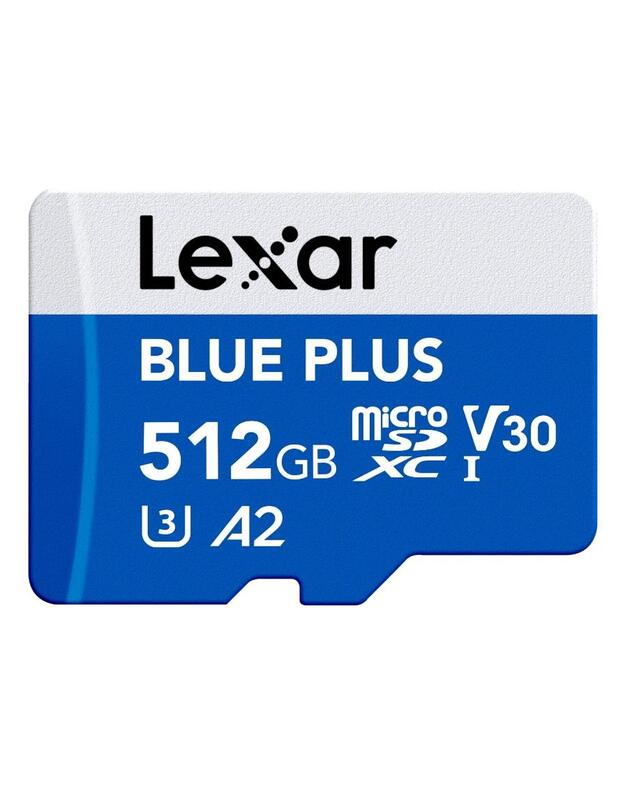MEMORY MICRO SDXC 512GB UHS-I/W/A LMSBLPL512G-BNANG LEXAR