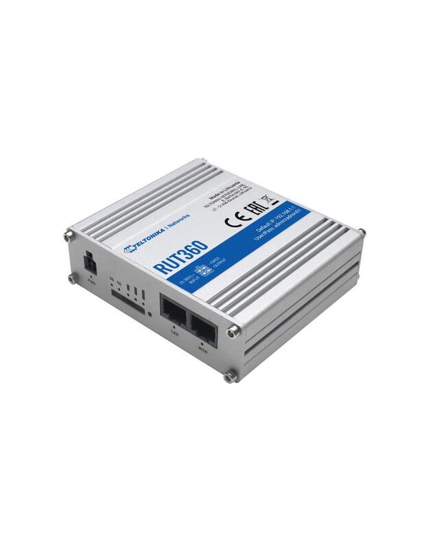 Wireless Router|TELTONIKA|Router|300 Mbps|1 WAN|1x10/100M|LAN \ WAN ports 2|4G|RUT360