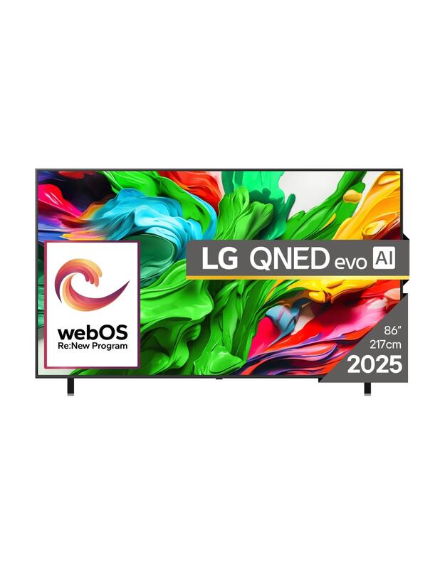 TV Set|LG|86 |4K/Smart|3840x2160|Wireless LAN|Bluetooth|webOS|Black|86QNED85A3C