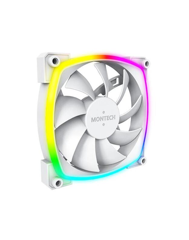 CASE FAN 120MM/AX120 PWM WHITE MONTECH