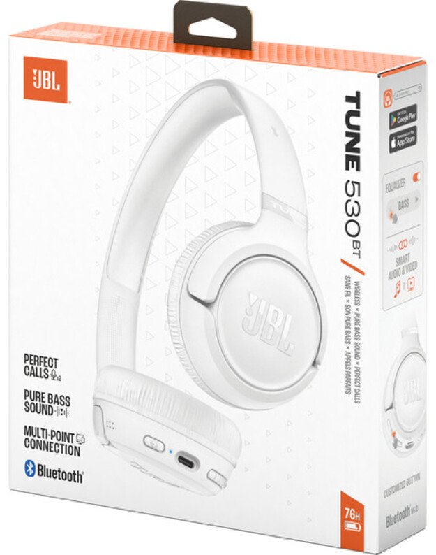 JBL Tune 530BT, baltos 7
