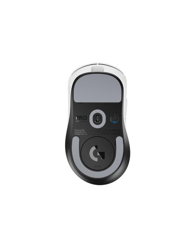 MOUSE USB WRL PRO X SUPERLIGHT/2DEX WHITE 910-007365 LOGITECH