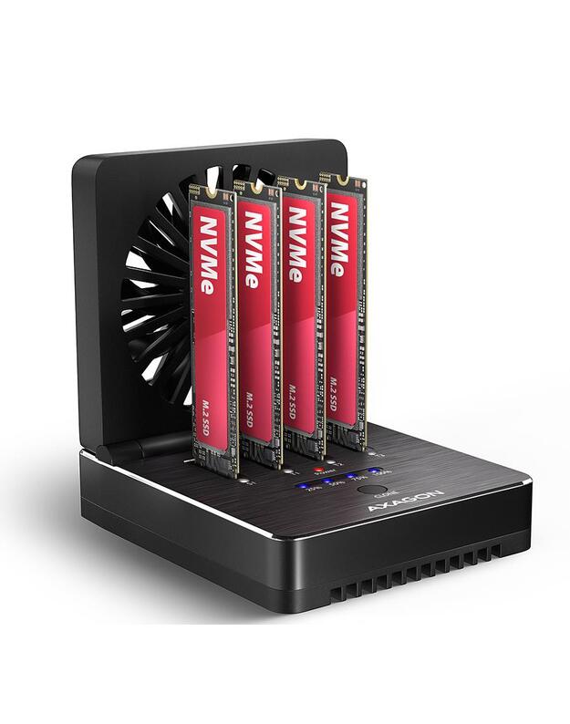 SSD ACC DOCK STATION USB-C/4XM.2 NVME ADSA-M2C44 AXAGON
