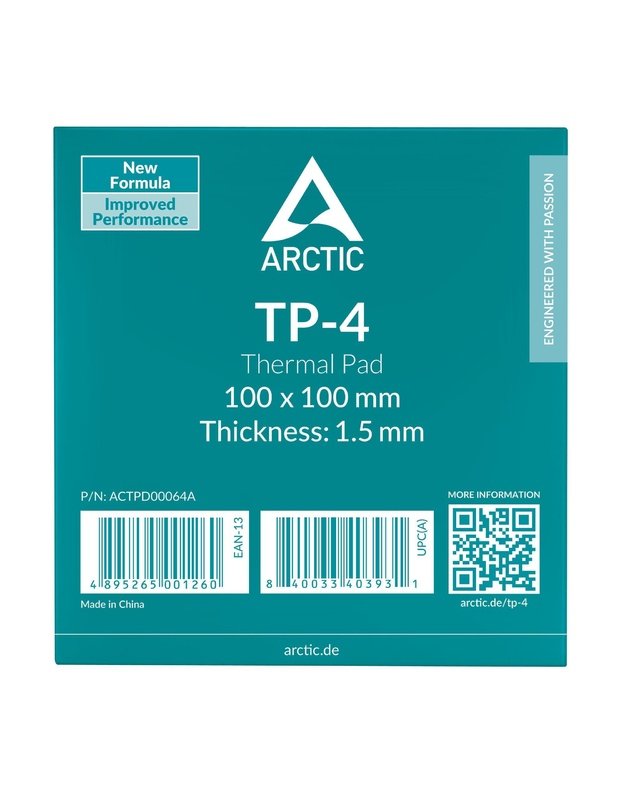 CPU COOLER ACC THERMAL PAD/100X100X1.5 ACTPD00064A ARCTIC